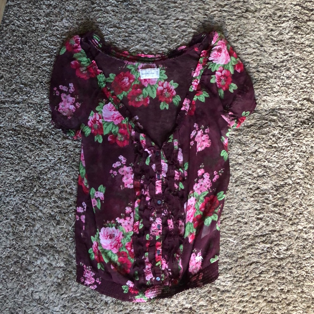 Abercrombie & Fitch see through cover